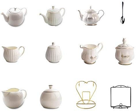 BolTasse à café Service à thé de l'après-midi en porcelaine anglaise anglaise 6 pièces de style européen-16 pièces_style chinois