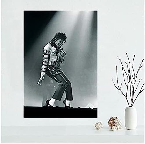 Poster Michael Jackson Musiktänzer Poster Porträt Bilder Poster Und Drucke Kunst Wand Leinwand Malerei Home Decor 50X70Cm Kein Rahmen