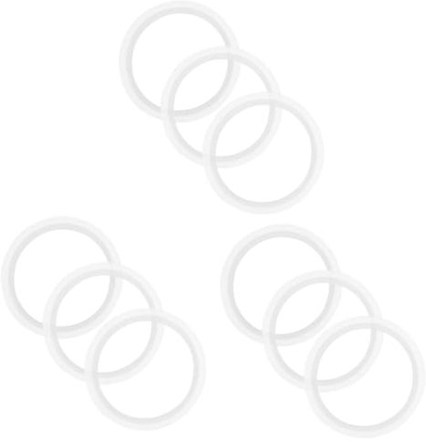 OSALADI 9pièces Anneau De Montage Pour Évier Caoutchouc De Joint Étanche Pour Siphon De Lavabo Accessoire Et Facile à Installer Compatible Avec Éviers Et Plans De Travail