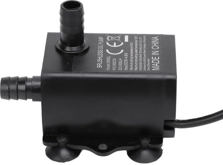 Springbrunnen-Wasserpumpe, 5 V, 4,8 W mit Fließregulierungsfunktion, Tauchpumpe, 300 Cm Hub für Aquarien, Teich, Aquarium, USB-Schnittstelle IP68 für Wassergarten-Hydrokultursystem