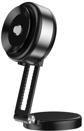 Support de téléphone magnétique sous Vide, Support de téléphone magnétique à Vide - Coupe à Double Montage rétractable | Accessoires intérieurs de Voiture de téléphone Portable, Support