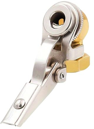 Yplkm Reifen Luftfüller Chuck - Leckdichte Anbauteile Mit Schnellstecker - 1/4 Zoll FNPT Geschlossener Durchfluss Reifenfüller | Für LKW, Fahrrad, Roller, Auto, Kraftfahrzeuge, Motorrad, Limousine,