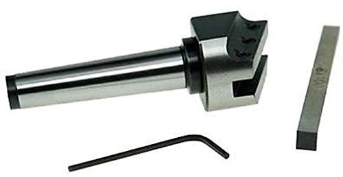 New Fly Cutter MT3 Shank - M10 Drawbar Thread Milling Machine + 5/16 HSS Bit + Key