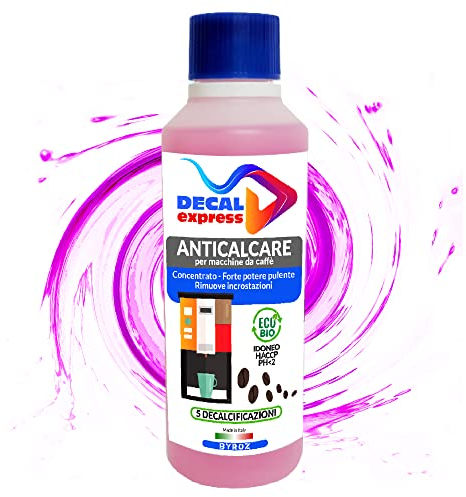 BYROZ Anticalcare Macchine Caffè Concentrato, Potente Pulizia, Decalcificante macchina caffè Efficace, Compatibilità Universale, Sicurezza e Gusto Migliorato! 300 ml