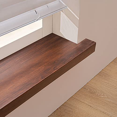 ZAQYCM Fensterbank Fensterbankabdeckung/Leistenschutz, Retro Fensterbankabdeckung Mit Nase Für Erkerfenster/Hotel/Veranda, Küche Fensterbankabdeckung (Color : A 40cm(15.7 in), Size : B 150cm(59 in))