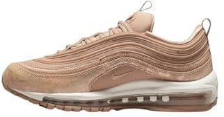 NIKE Sportswear - Sneakers W Air Max 97 in Pelle, Oro Rosa-Bianco (8.5)