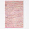 MY-RUG Fleckerlteppich bunt 60 x 110 cm - Pink, handgewebt, recycelte Baumwolle als Flickenteppich gestreift und moderner Kelim Chindi Teppich Rajesh