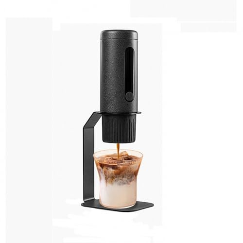 AXTMR Juego de cafetera para Verter sobre, Soporte para gotero de café Hecho a Mano, Soporte Manual para café de preparación Lenta,No traemos la cafetera en la Foto.,Black,2pcs