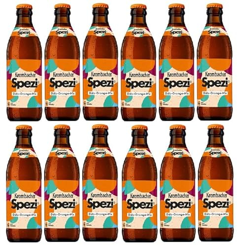 12 Flaschen Krombacher Spezi a 0,33 L inkl. MEHRWEGPFAND Cola-Orange Mix + Space Keks gratis a 45 g Von Onlineshop Bormann