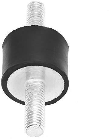 Gummipuffer M6 4 Stück M6 Gummilager Malei Vibration Silentblock Auto Boot Spulen Gummi + Metall Silent Block (VV20*15 M6*18)