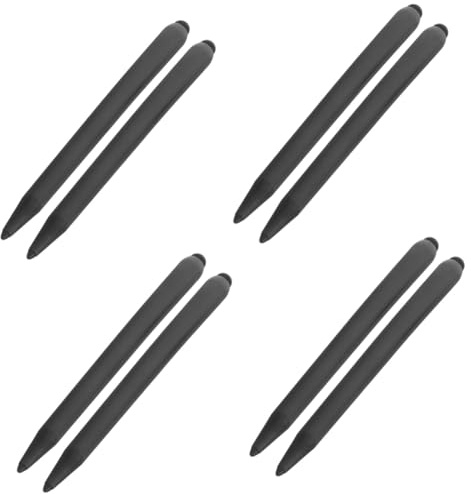 Hoement 8piezas Lápiz Táctil Capacitivo para Pantallas Bolígrafo Electrónico De Doble Punta para Pizarras Digitales y Dispositivos Móviles Diseño Ergonómico y Compatible