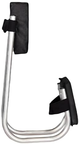 Gartenstuhl mit Hocker, zusammenklappbarer Gartenhocker, Kniestuhl für den Garten | klappbarer Gartenhocker, robust, verstellbar, Gartenhocker aus robustem Metall für Arrodi