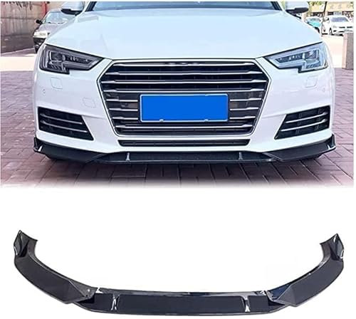 HJKJNBF Auto Frontspoiler, für Audi A4 B9 Limousine 2017 2018 Auto Frontlippe Spoiler Frontschürze Spoiler Lip Auto Frontschürze Lippe Spoiler