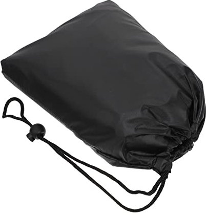 Couverture de Protection pour Sculpture 210d Argentée Noire pour Extérieur