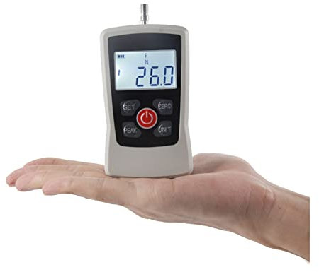 Dinamometro, 50N / 5Kg Pressione di tensione portatile Economico Digital Push and Pull Force Gauge Schermo LCD Hand Grip Dinamometro