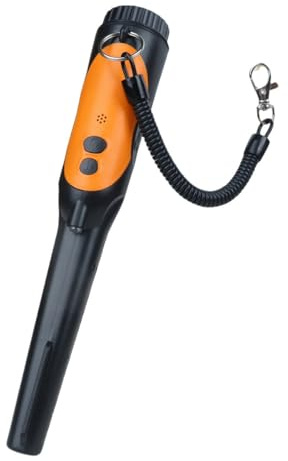 Metalldetektor, Wasserdichter Pinpointer-Metalldetektor, vollständig wasserdichter Pinpointer-Stab nach IP68, 3 Modi, Handgerät(Noir)