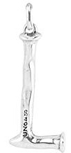 UNO de 50 - Charm Colección Personalization para Mujer, Plata 925, Color Plata, Talla única, Fabricado en España