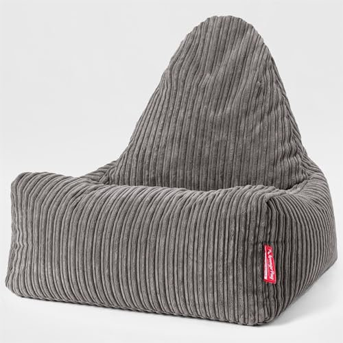 Lounge Pug - Cord - Skandi-Lounge Sitzsack - Schiefergrau