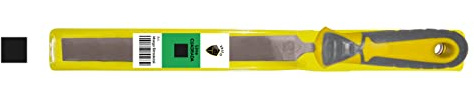 Erizo LFBCE6 Lima de mecánico cuadrada entrefina de 6 con mango bimaterial y funda de plástico