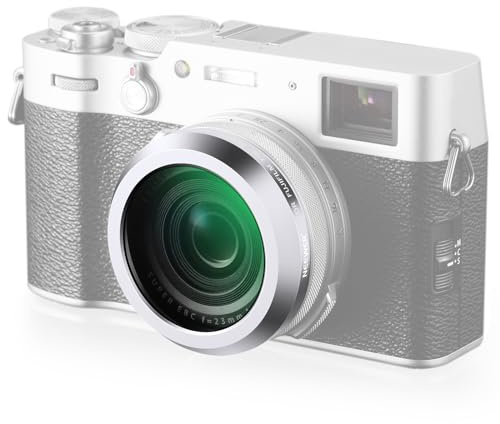 NEEWER Nero Diffusione 1/4 Filtro,Effetto Cinematico Filtro Obiettivo per Fotocamera Serie X100,Vetro ottico multi-rivestimento,per Fujifilm X100 X100S X100F X100T X100V X100VI Macchina Fotografica