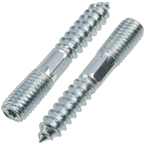 AERZETIX - C75885 - Satz von 12 Stockschrauben M10x60 mm - stiftschraube - aus stahl