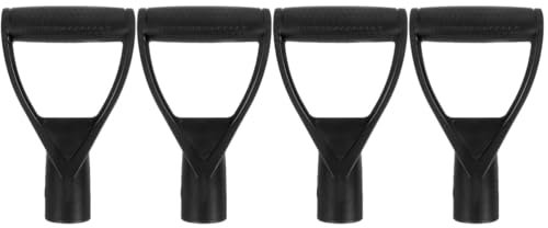 Toddmomy 4pièces Manche De Shovel d Plastique avec Prise Pratique pour Outils De Jardinage De Remplacement pour Bêche Et Fourche