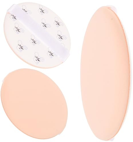 3 Pezzi Spugnette Makeup Lavabili per Applicazione Precisa Fondotinta e Polvere per Contouring Facili e Versatili Compatibili con Tutti Tipi Fondotinta
