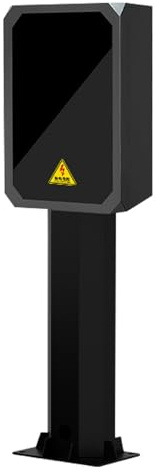 Estación de carga de pared con cerradura, pedestal de carga de vehículos eléctricos impermeable y a prueba de polvo con organizador de cables, se adapta a la mayoría de estaciones de carga (L/50 x 25