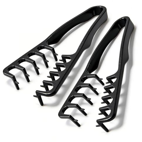 2 Pcs Peine Texturizador Hombre,Peine Pelo Rizado,Peine de Dientes Anchos, Herramienta para dar Volumen a las Raíces, peine hombre