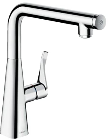 hansgrohe Metris Select M71 Mitigeur de cuisine 260, 1 jet, chromé, 14847000