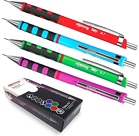 rotring Feinminenstift Tikky, 0, 7 mm, farbig sortiert