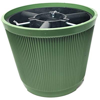 sarcia.eu Weihnachtsbaumständer mit Wassertank 31 cm 10L Christbaumständer (Grün)