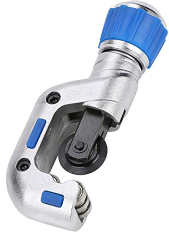 Fafeicy Cortatubos, cortador de tubos con rodamiento de bolas de 4-32 mm / 5-50 mm, para cobre, aluminio, acero inoxidable(5-50MM)