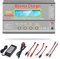 Haisito Lipo Charger, 80W 6A Balance Charger for LiPo Li-ion LiFe NiCd NiMh Pb, Multi-functional Intelligent Charger, RC Hobby Battery Balance Charger LED W/AC Power Adapter