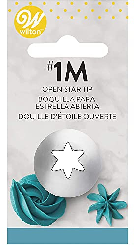 Wilton Icing Open Star Tip #1M (paquete de 2)
