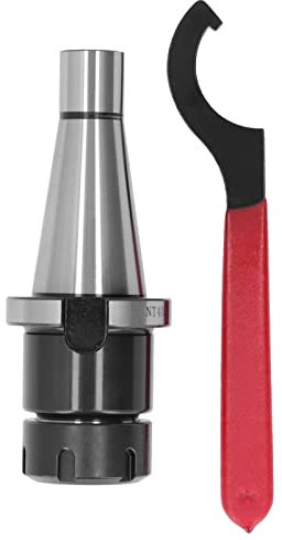 Supporto per mandrino portapinze con Gambo per fresatura CNC con Chiave ER32 M16 Kit di Utensili per mandrino per tornio per fresatura CNC Fisso per Trapano e fresatrice, Macchina per Cono Morse