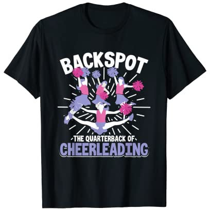 Backspot Cheer - Der Quarterback Des Cheerleading T-Shirt