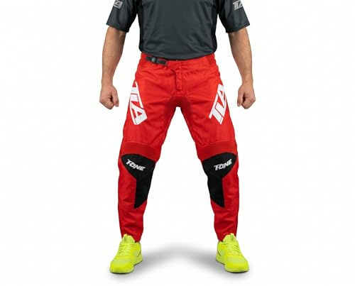 TLA T-One Motorradhose Cross, Enduro, Quad, robust, leicht, Größe 46-6XL für Herren, Damen, Kinder, Motorradbekleidung, Motocross-Anzug, Enduro, Quad
