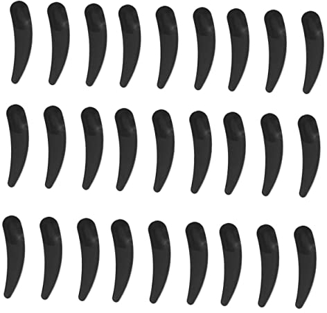 BELLIFFY 100piezas Cucharas Cosméticas Unidades Aplicador De Ojos Para Mujeres Aplicar Cremas Ojos Compatible Botellas Flexible Ligera