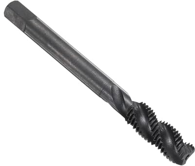 QUARKZMAN Metrisch Gewindeschneider M8 x 1 Gewindebohrer HSS6542 Hochwertiger Nitrierbeschichtete Gewindeschneider Schwarz - 1 Stück
