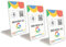 One Tap Only 3-Pack Google Tap Review Stands Tap for Instant Reviews - All Phones Compatible - Reusable NFC & QR - Boost Business Reviews - Powered (3 Stands)