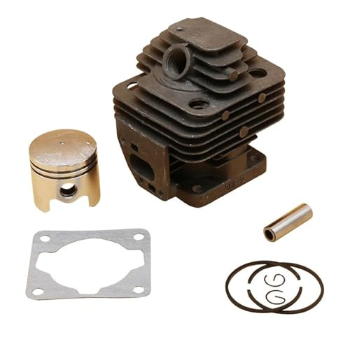 Jodriva Kit de pistón de Cilindro de 36 mm for Mitsubishi, TU33, TB33, TL33, BC330, BG330, 1E36F, cortadora de césped, desbrozadora, Piezas de Repuesto Kit de pistón para maquinaria de jardinería