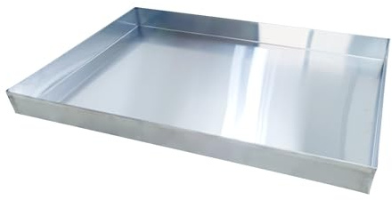 Bac de Récupération, Bac de Récupération pour Machine à Laver, Bac de Vidange pour Lave-Vaisselle, Bac de Vidange pour Vidange D'huile, Protection du Sol, Sans Trou(15x15x2cm(5.9x5.9x0.8in))