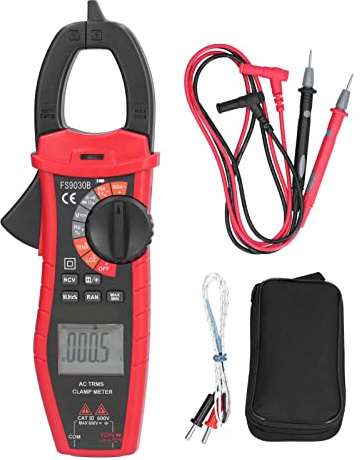 Multimetro a pinza digitale FS9030B Tester di tensione e corrente ad alta precisione Resistenza Frequenza Capacità Strumento di misurazione per elettricisti professionisti