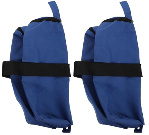 NUOBESTY 2piezas Sacos de Arena Resistentes al Viento Fijación para Postes para Carpas y Exteriores Carpas Sacos Fijación