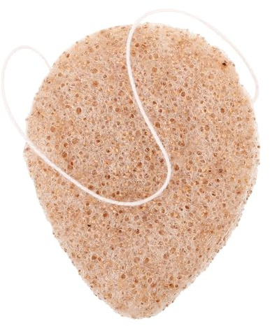Esponja de Baño Núcleo de Nuez, Esponja de Limpieza Facial de Esponja | Limpieza Profunda, Retirada de Piel Muerta, Formato Grueso para Uso Diario