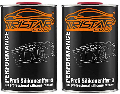 TRISTARcolor 2 Liter Silikonentferner Entfetter Reiniger für Autolack Basislack RAL Lack Grundierung