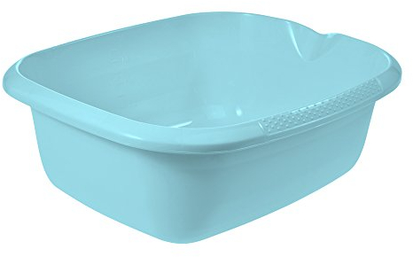 keeeper Universal-Schüssel mit Ausguss, Eckig, 9 l, 38 x 32 cm, Björk, Hellblau