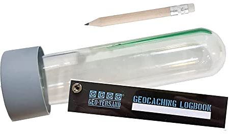 Geocaching D5 - XXL Versteck Straßenschild Zaunpfosten Geocache T5 Stadt Multi