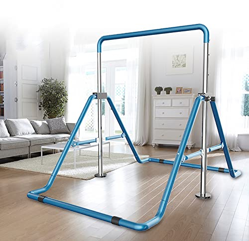 Kinder Gymnastik Turnreck Klappbare Turnstange Horizontale Stange Bar Pull Up Expandable Kinder Garten Turngerät Trainingsgeräte Höhenverstellbar 89.5-131cm